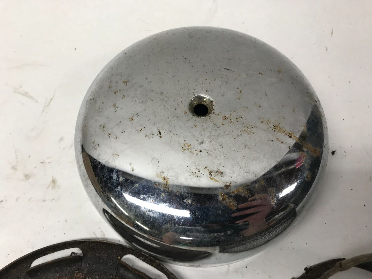 Harley Davidson 7" Linkert Carb Air Cleaner Assembly w/ Backing plate & cover