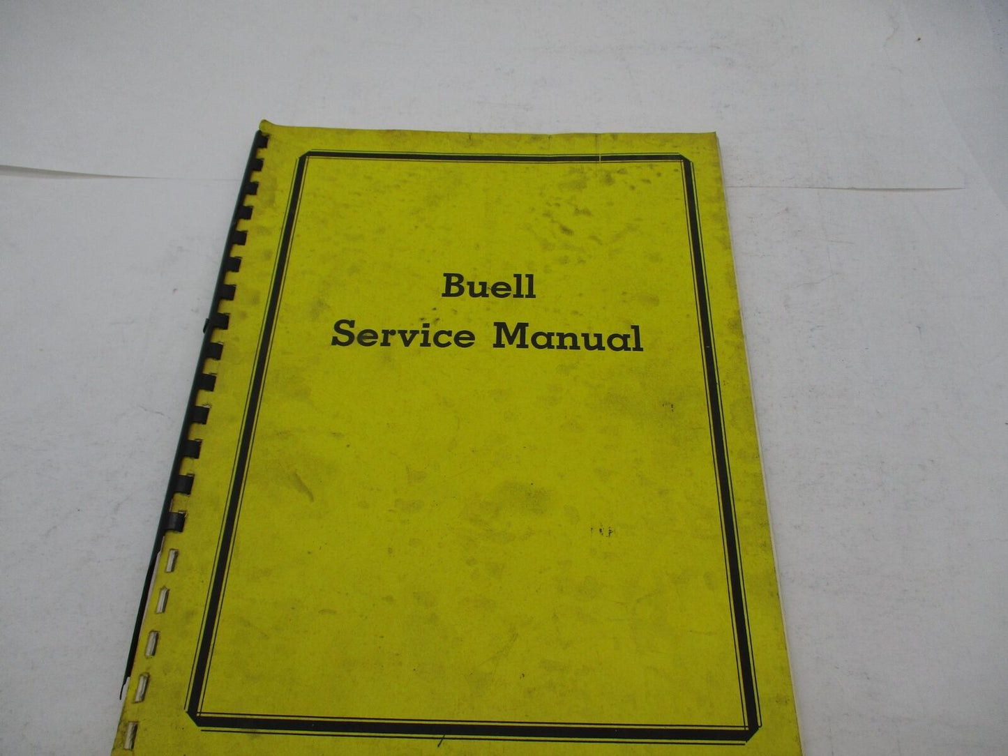 Original Vintage Buell Official RR 1200 Battletwin Service Manual - RARE!