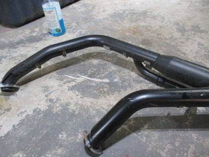 Harley Davidson FXS Blackline Softail Stock Black Exhaust System 65953-01 #2