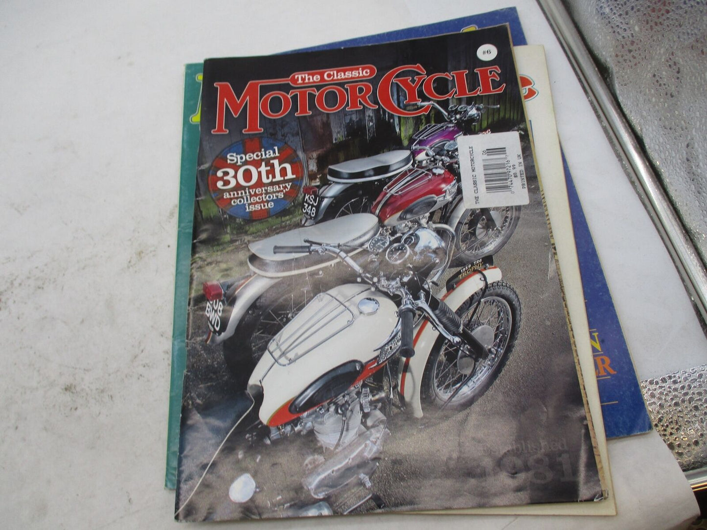 Lot of 4 The Classic Motorcycle Magazines Issues Nov, Jan, March 1985 & 1981
