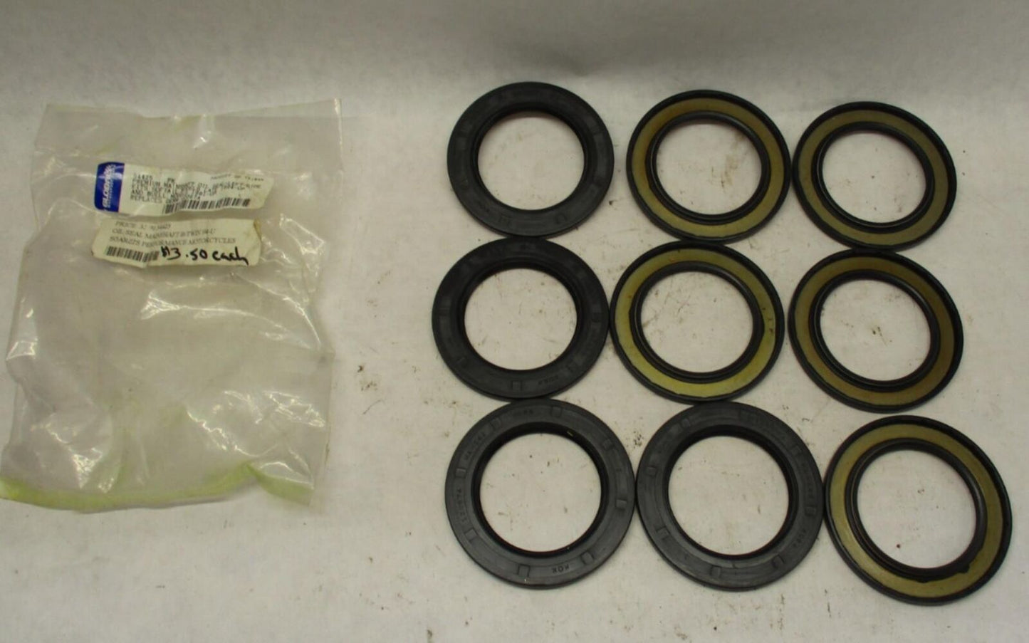Lot of (9) Custom Chrome Harley Davidson Mainshaft Oil Seal 54425