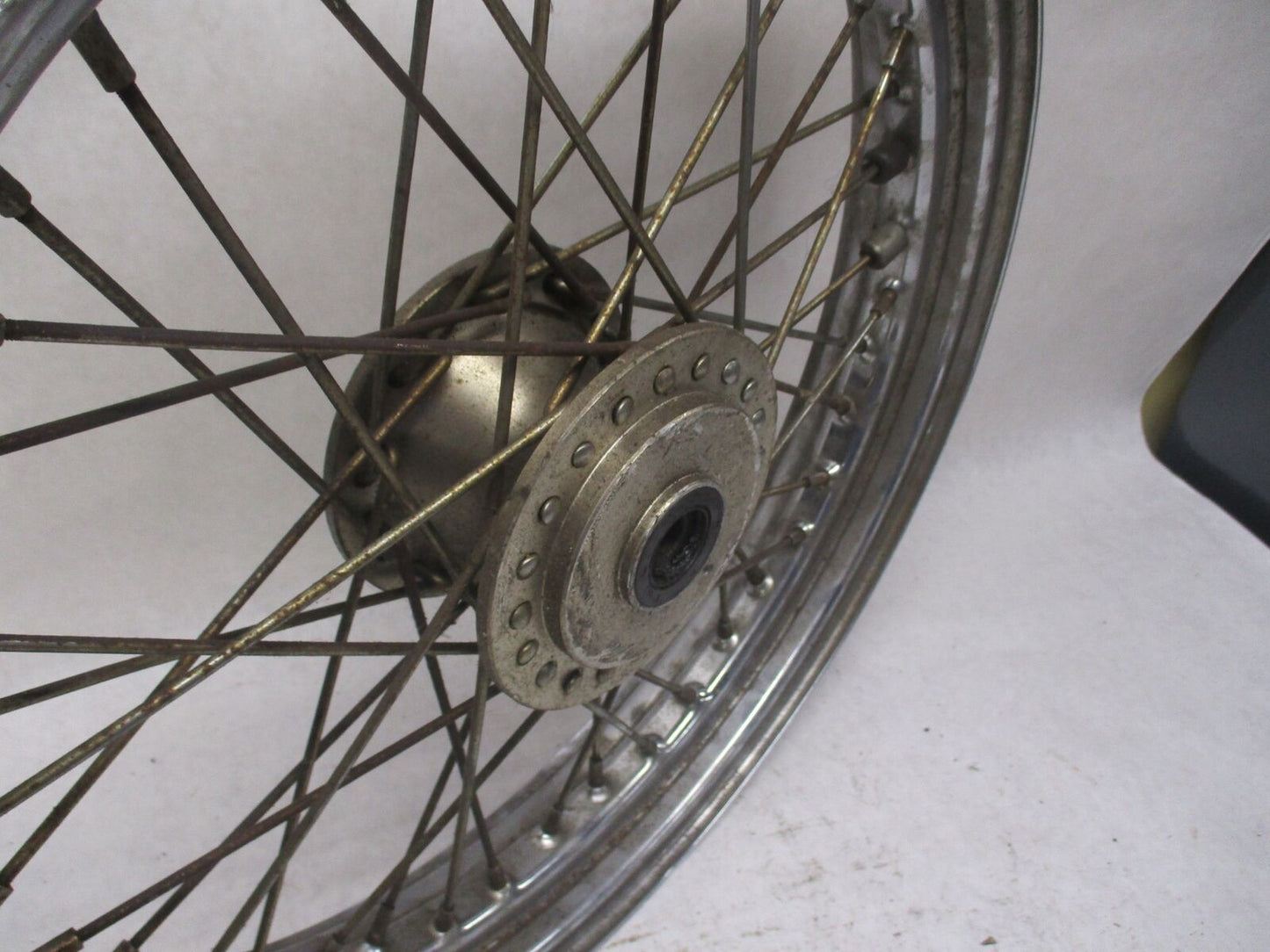 Harley Davidson Genuine 19x2.5" Chrome 40 Spoke Front Wheel 43001-79