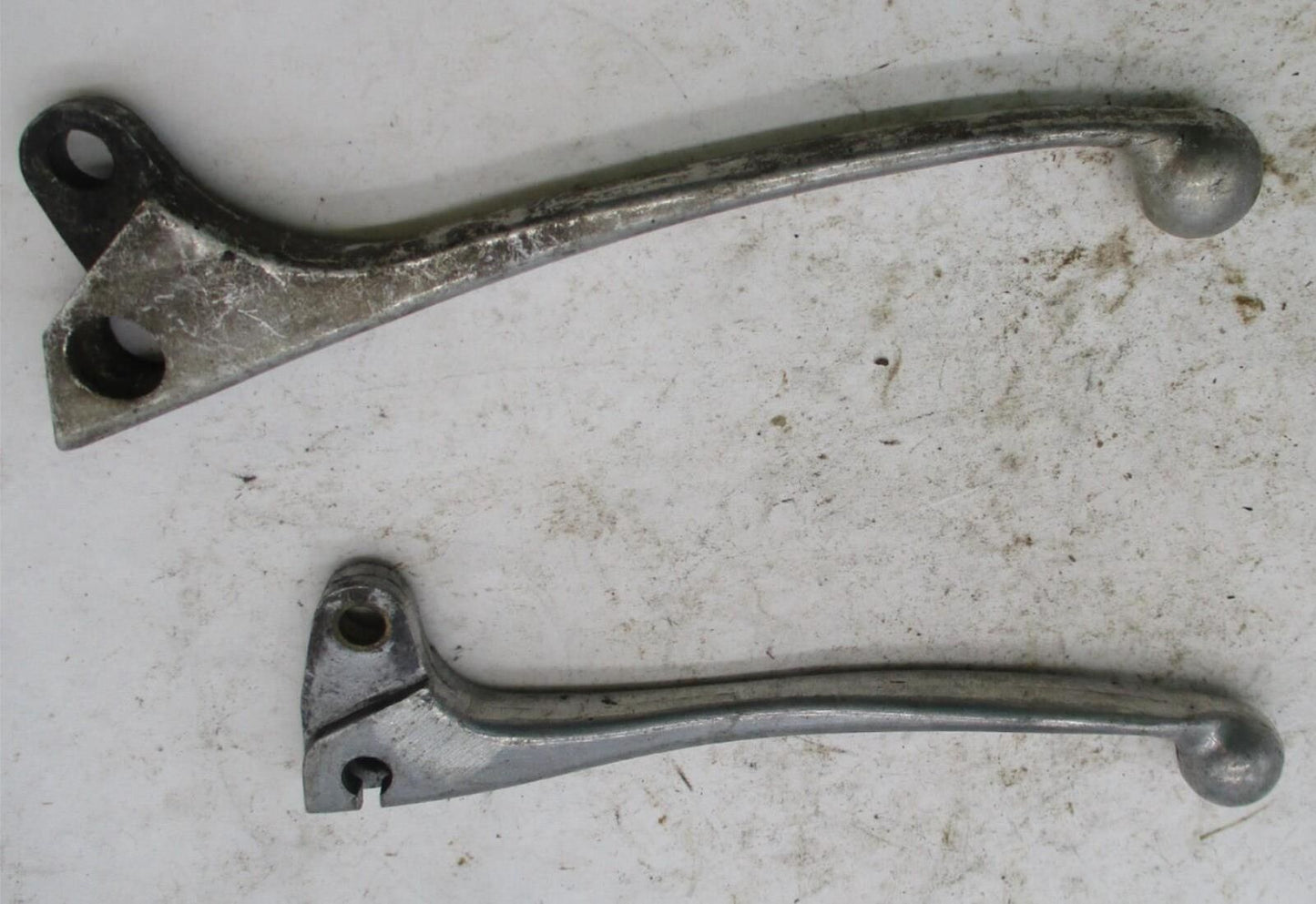 Pair of Vintage Harley Davidson Panhead Brake Clutch Hand Control Levers