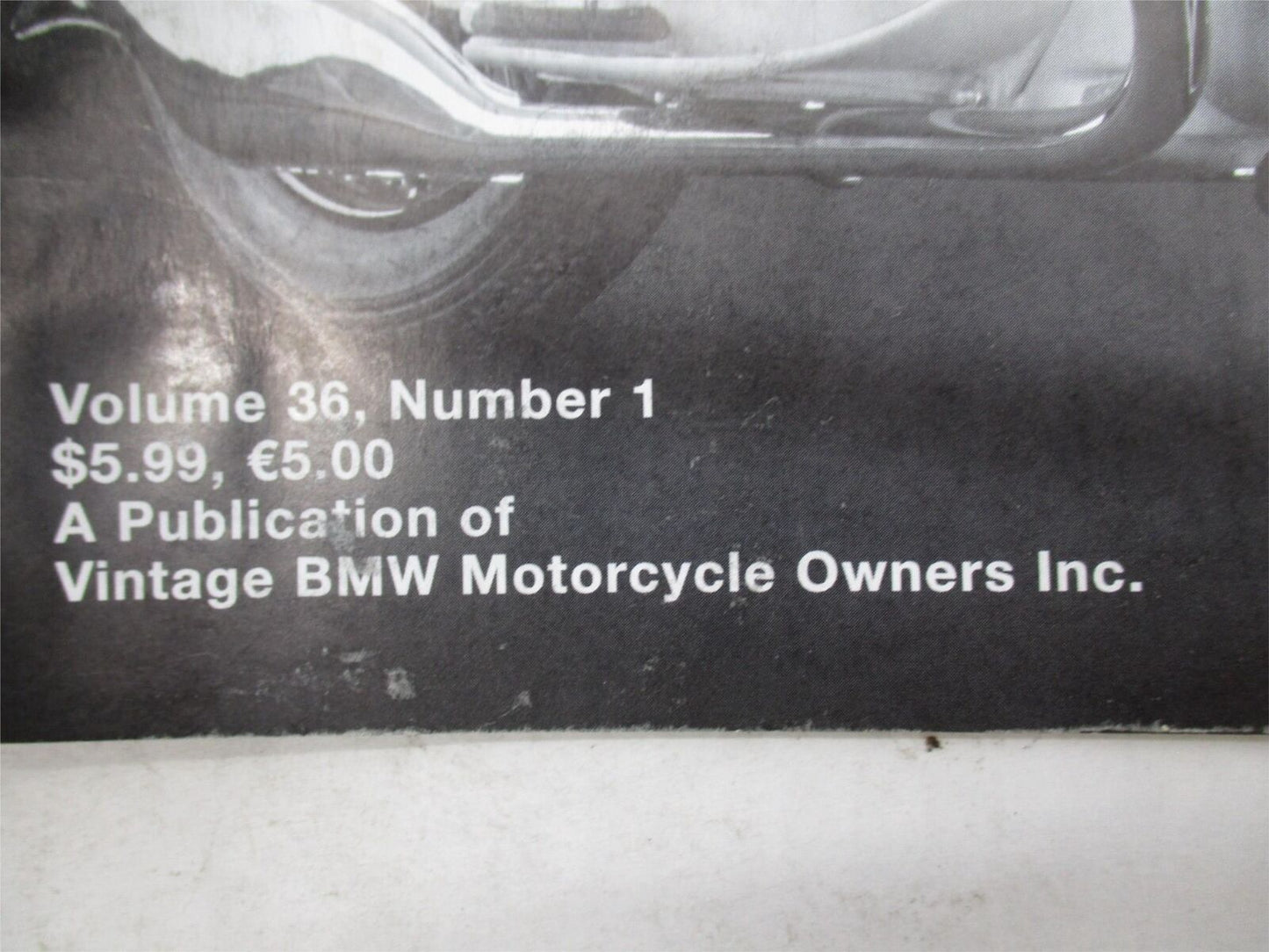 Lot of 3 The Vintage BMW Bulletin Motorcycle Magazine Volume 36
