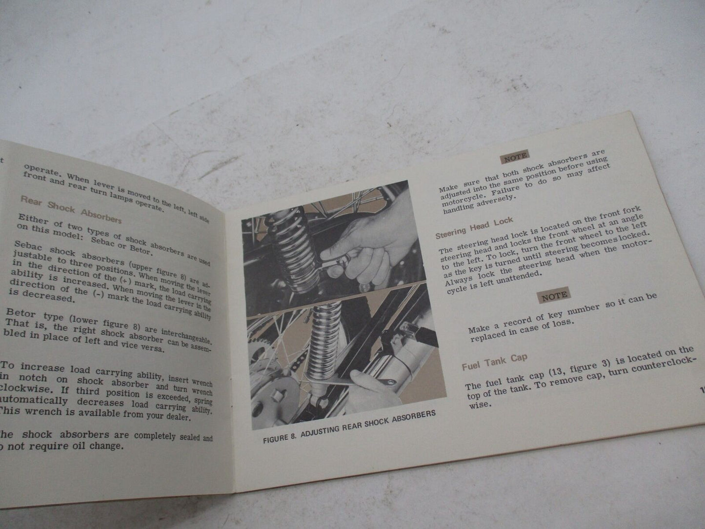 Harley Davidson 1976 AMF SS SX 175 and 250 Owner's Manual Book