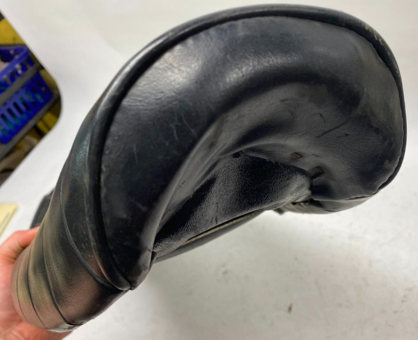 Harley Davidson Vintage Shovelhead Super Glide Original Seat OEM Stock