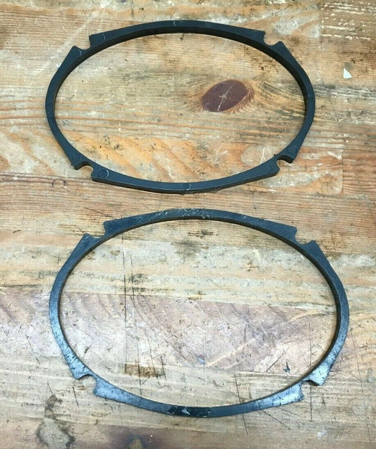 Lot of Harley Davidson Speaker Bezels Trim Touring Road King HogTunes Oval