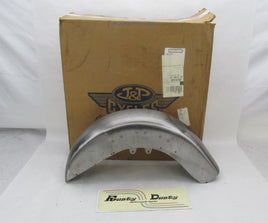 Harley Davidson J&P NOS Cycles Raw Steel Front Heritage Fender 7100090