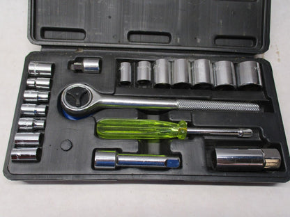 Ultra Hardware Products 21 Piece 1/4" & 3/8"Drive Socket Set 2148S