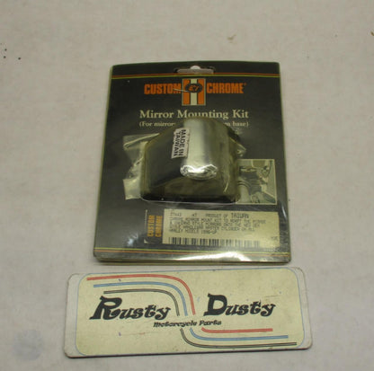 Custom Chrome 27443 Harley Davidson 96-up Chrome Mirror Mounting Kit