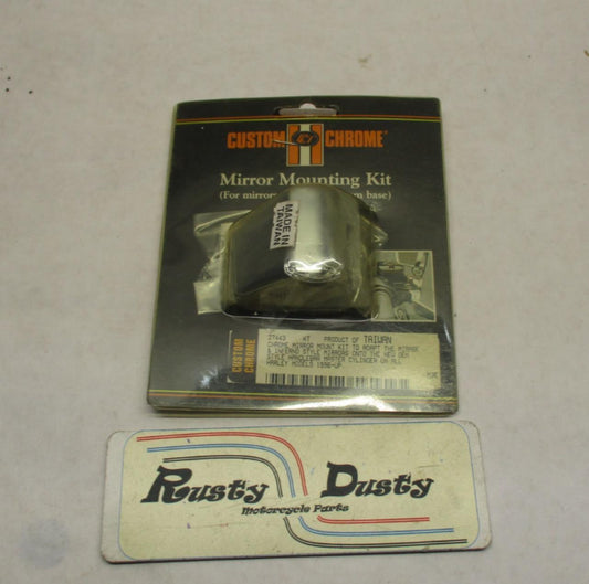Custom Chrome 27443 Harley Davidson 96-up Chrome Mirror Mounting Kit