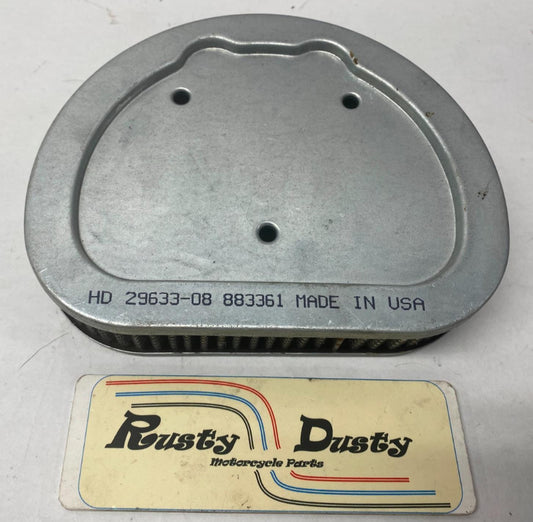 Harley Davidson OEM Take Off Air Cleaner Filter Element 29633-08