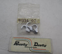 Lot of 3 Harley Davidson Genuine NOS Chrome Brakeline P-Clips 91336-03