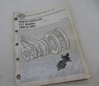 Harley Davidson Official Factory 1980 to 1983 FLT Parts Catalog 99438-83B