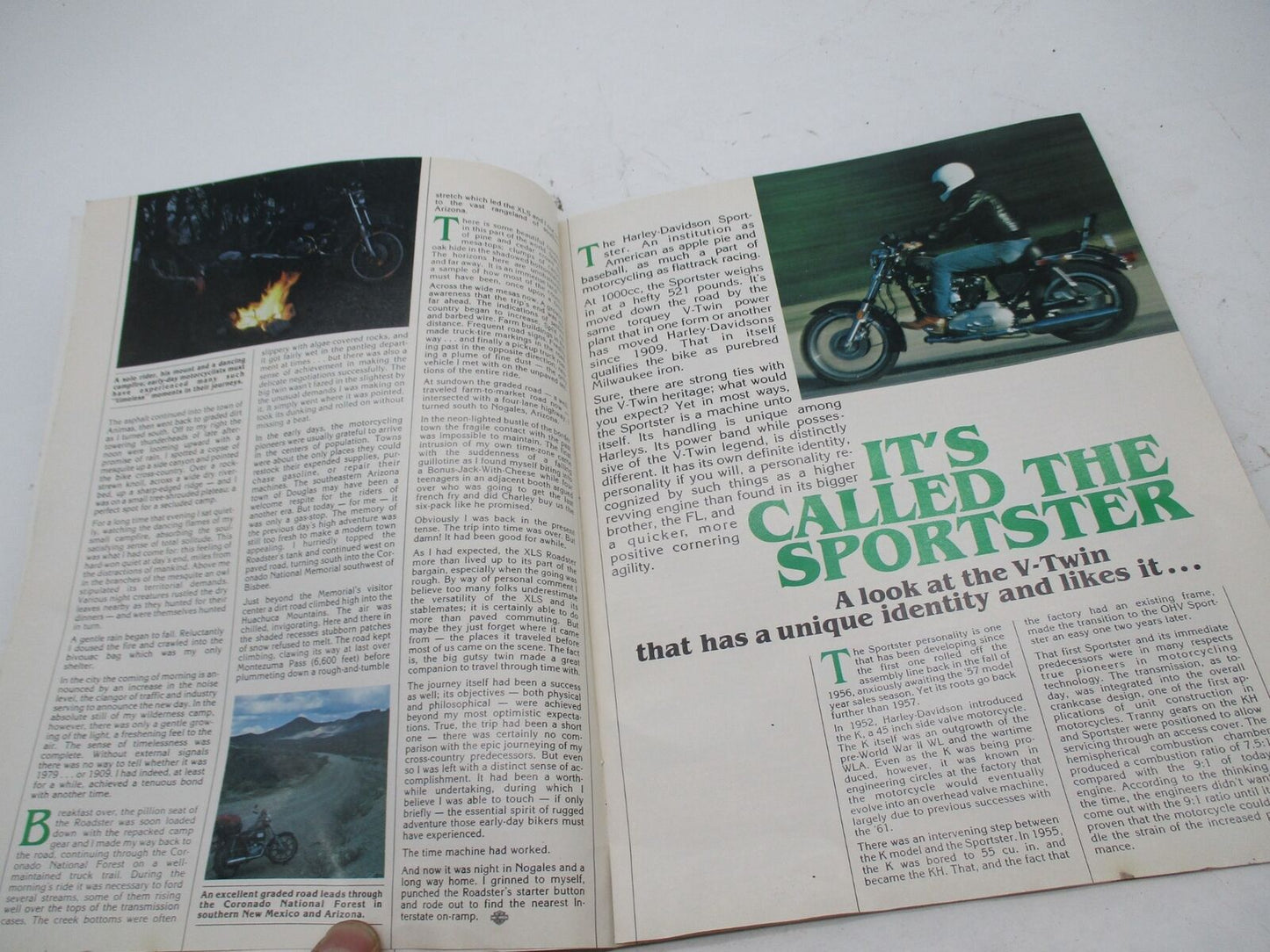 Harley Davidson Enthusiast Motorcycle Magazine Spring 1979