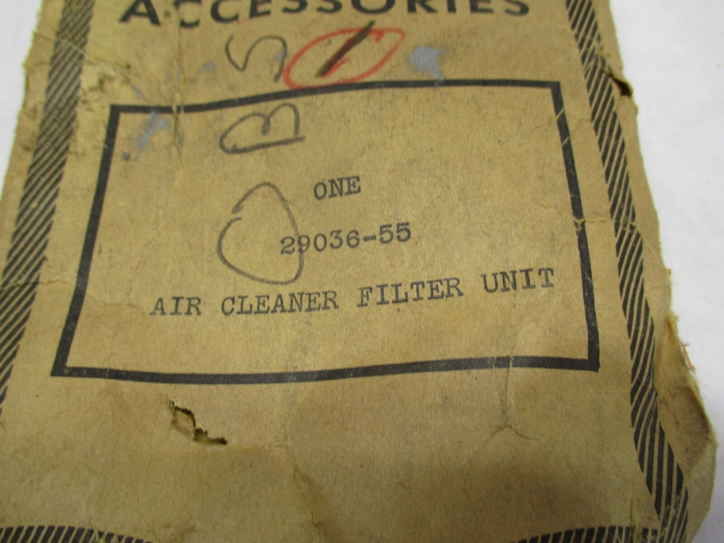 Harley Davidson NOS Genuine Air Cleaner Filter Element 29036-55 Hummer