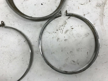 lot of 3 GENUINE Harley Ironhead XL Sportster FX Headlamp Bezel Rings 67725-63