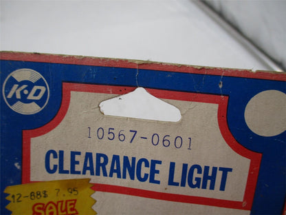Vintage NOS KD Clearance Motorcycle Red Marker Light 10567-0601