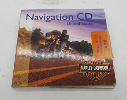 Harley Davidson Genuine Harman Becker Navigation Disk CD 76472-06A
