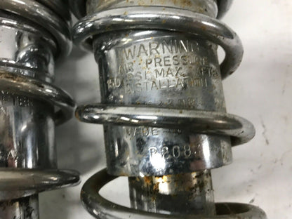 LeMans ProMan Pro Lift Air Shocks Motorcycle Street Bike 13" Eye to Eye