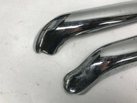 Harley Exhaust Heat Shields Staggered Dual 1984 - Up EVO Big Twin set