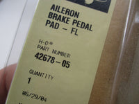 Harley Davidson Genuine NOS Touring Aileron Brake Pedal Pad 42678-05