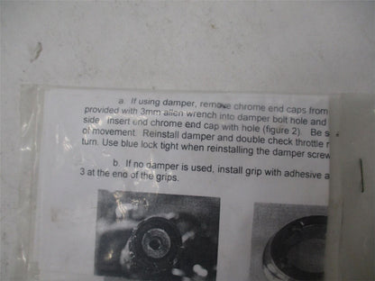 Add On Inc Mounting Novibe Comfort Grip for Most Metric Cruisers Honda Yamaha