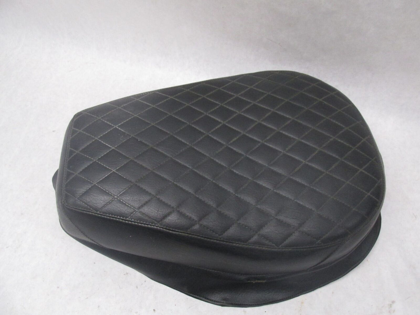 Vintage Motorcycle Boss Custom Diamond Stitched Solo Seat Vintage Y-2A BSA