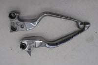 Harley Davidson Genuine Stock Clutch and Brake Hand Control Levers Polished