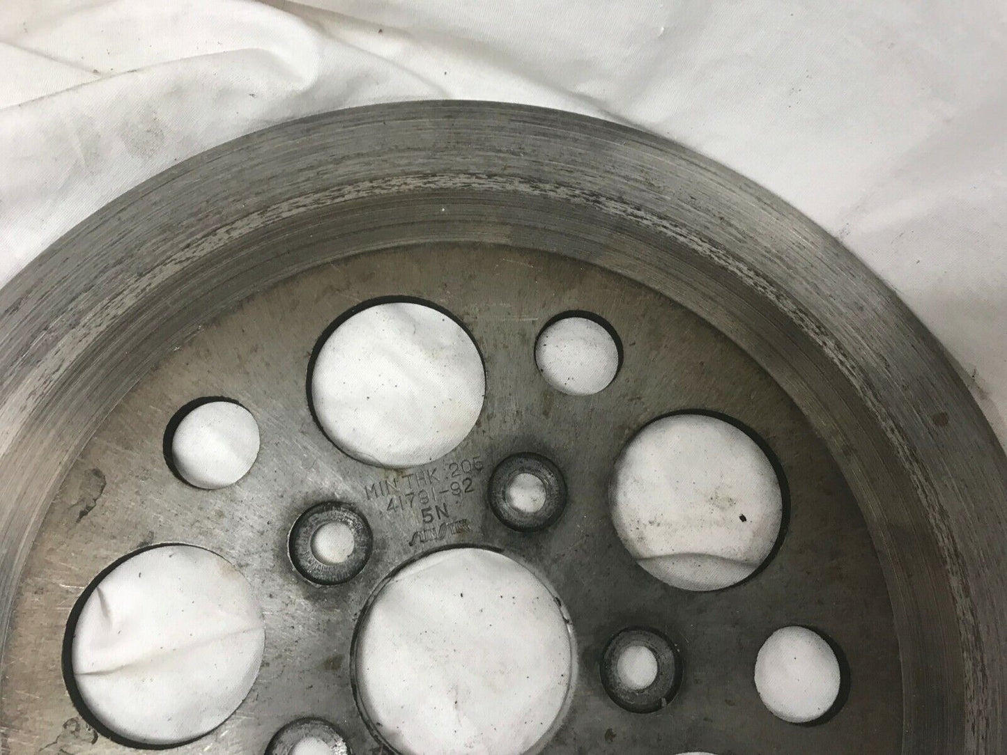 Harley Davidson 41791-92 Sunstar Rear Disc Brake Rotor Sportster *FREE SHIPPING*