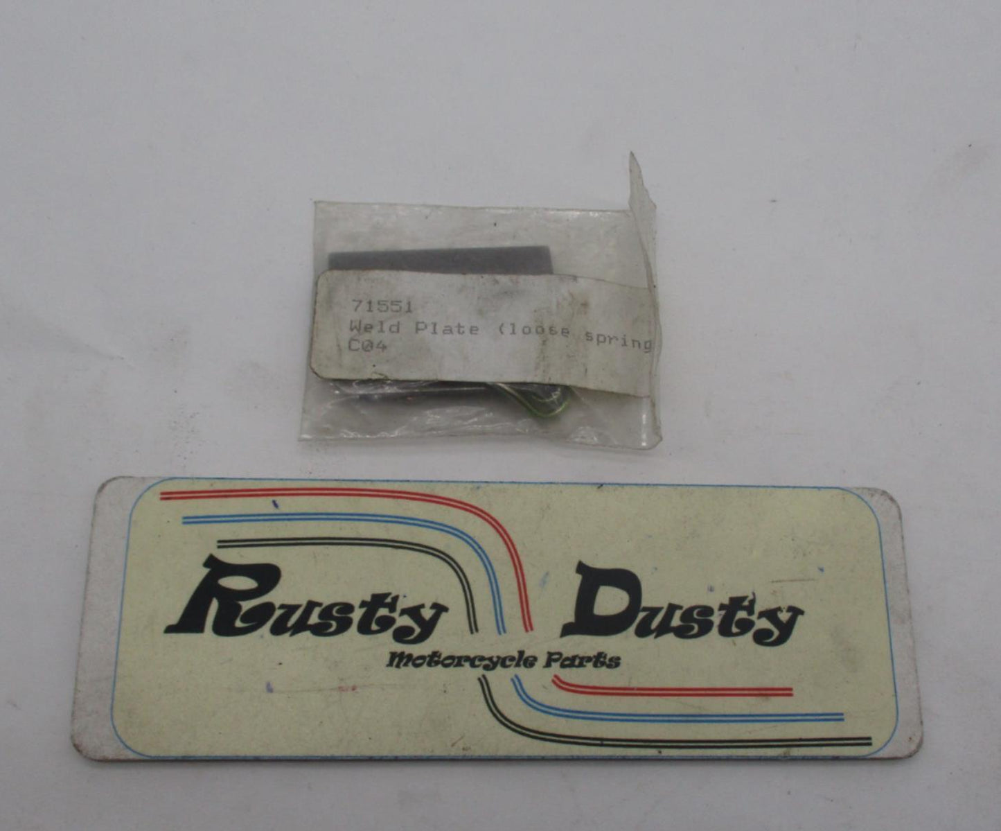 Moroso 71551 Quick Fastener Weld Plate Mounting Bracket Harley Davidson