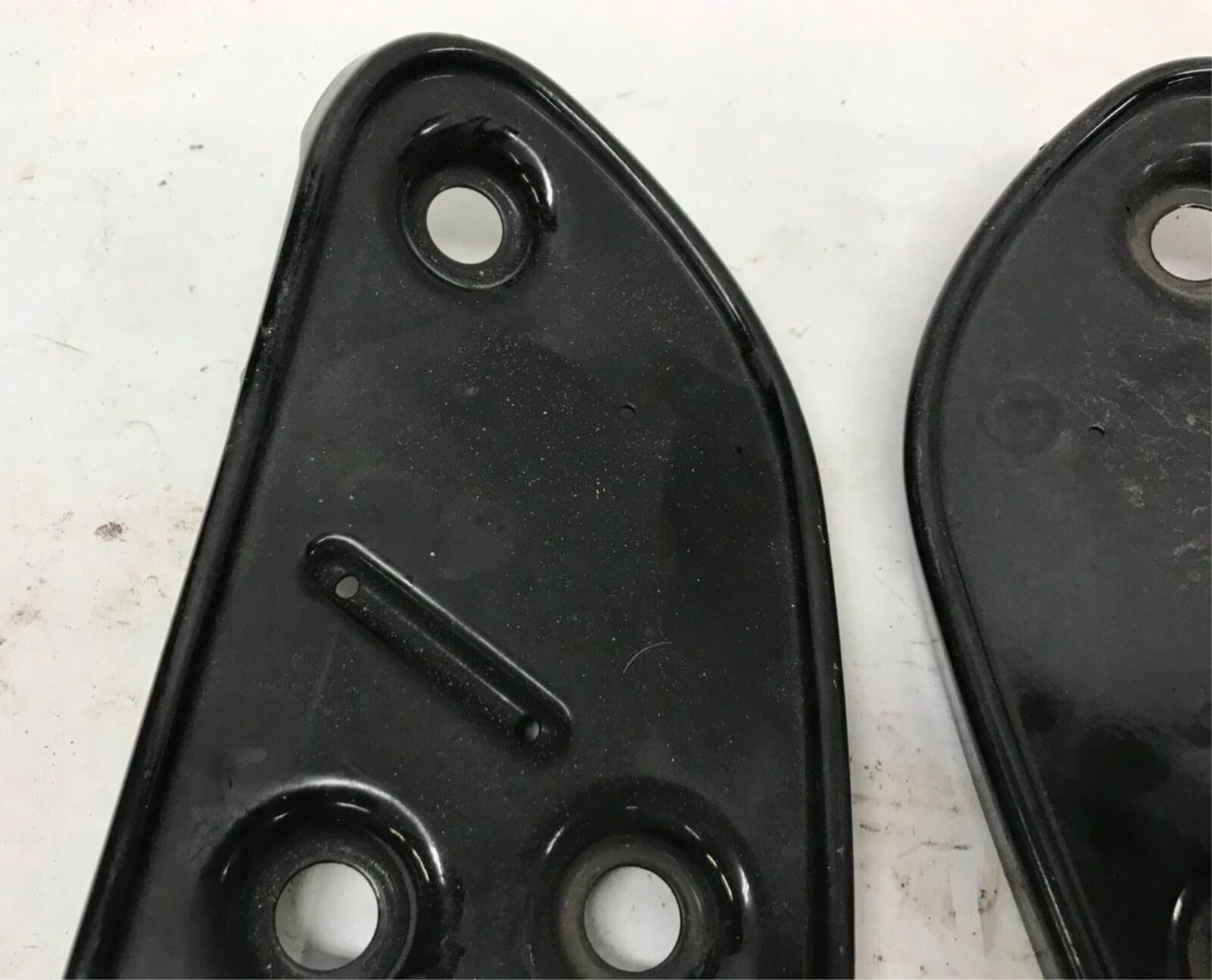 Harley Davidson 2010 - up Black Floor Foot Board Base Plates