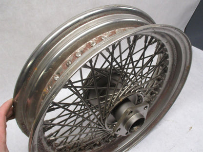 Harley Davidson 16"x 3.25" Painted Double Spoke 80 Spoke Rim Wheel