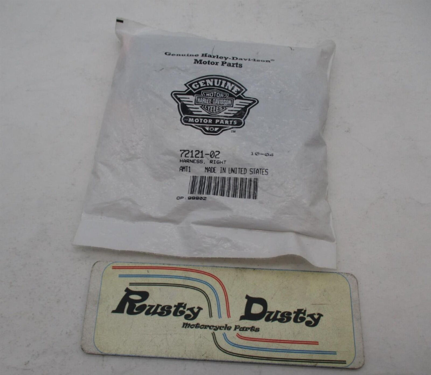 Harley Davidson Genuine NOS Right Wiring Harness 72121-02