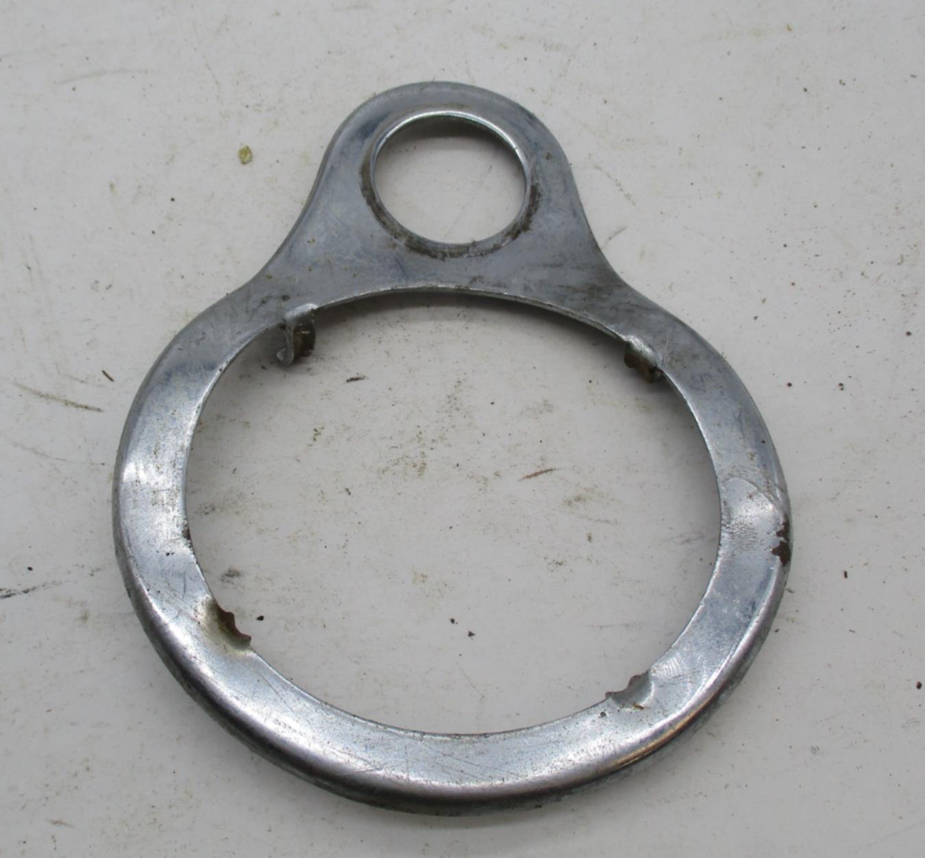 Vintage Motorcycle CZ Montessa Ducati Guzzi Single Gauge Mounting Bracket 3.5"