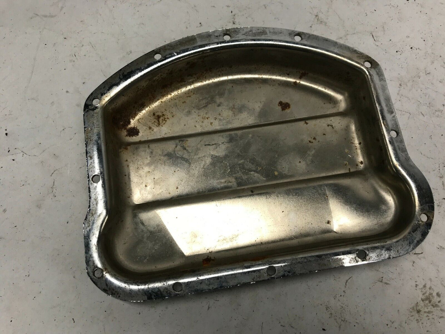 Harley Panhead Cylinder Head Rocker Head Cover PAN Chrome Nice