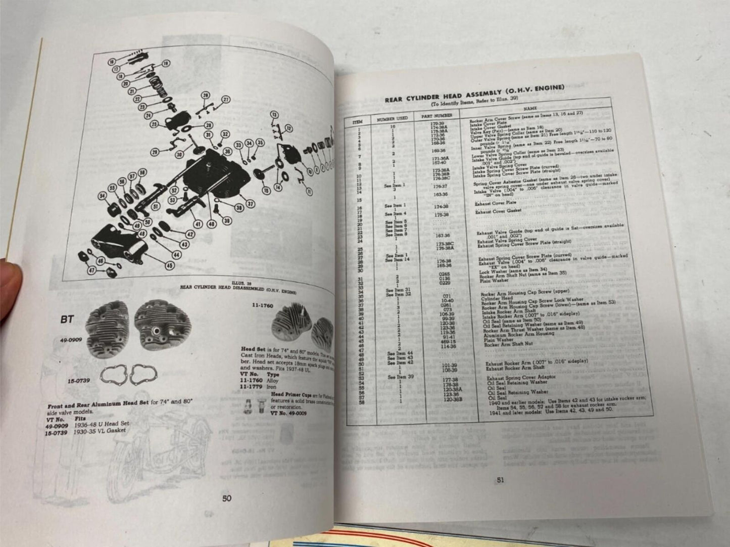 The Mighty Knucklehead O.H.V. Motor Service Manual Harley Davidson