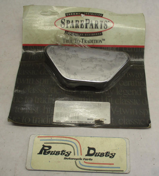 Chrome Specialties Harley Davidson 1982+ Chrome Die Cast Reservoir Cover 130001