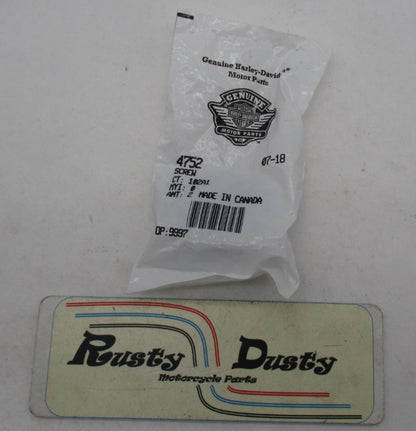 Lot of 13 Harley Davidson Genuine 7/16"-14 x 1-1/4" hex head Screws 4752