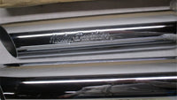 Harley Davidson FXD Dyna Slash Cust Chrome Exhaust Mufflers 80158-97 80157-97 #5