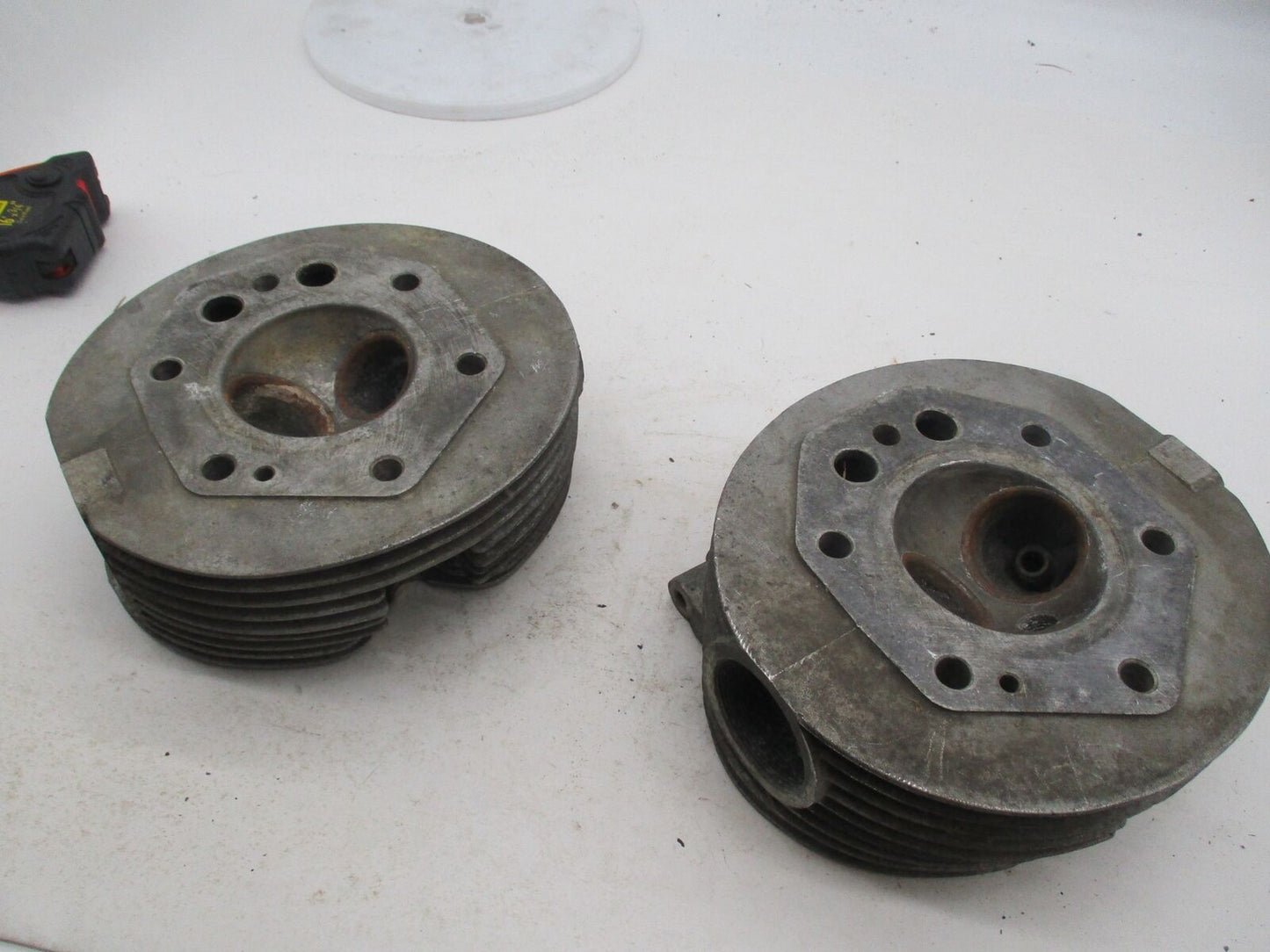 Pair of Moto Guzzi Cylinder Heads Eldorado Ambassador 13022260 13022160