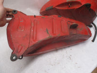 Harley Davidson Shovelhead Softail Split Bob Red Gas Fuel Tanks