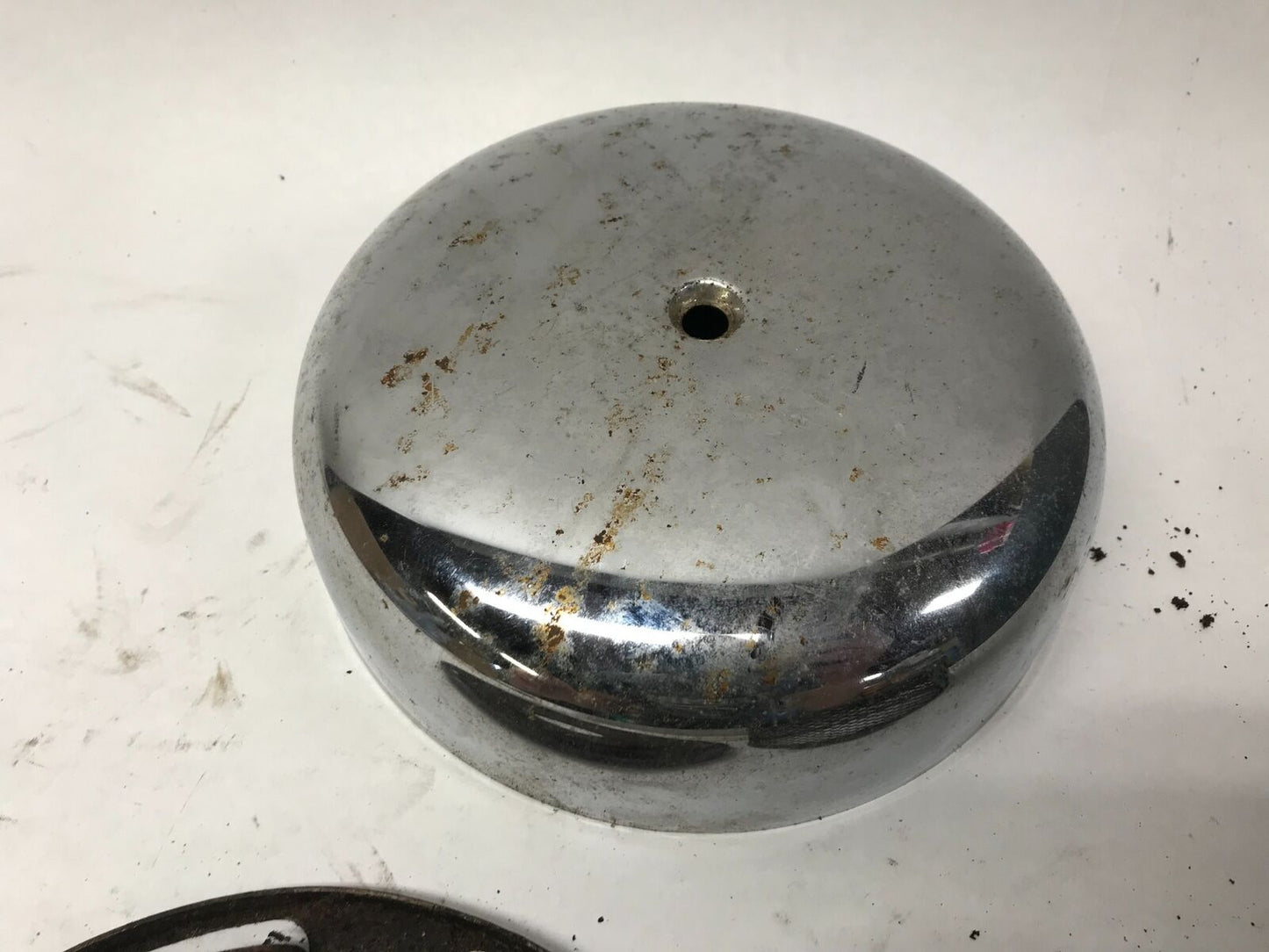 Harley Davidson 7" Linkert Carb Air Cleaner Assembly w/ Backing plate & cover
