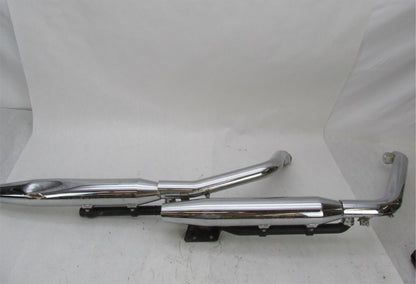 Harley Davidson OEM 00-06 Softail FXST Full Stock Chrome Exhaust System 65413-00