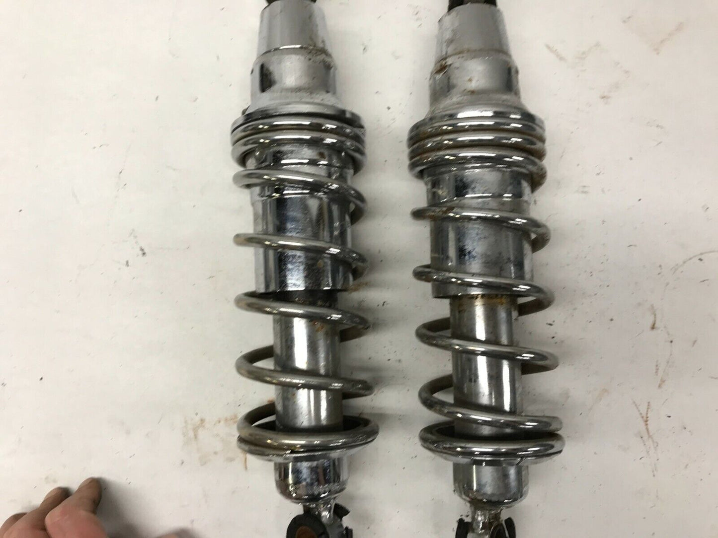 LeMans ProMan Pro Lift Air Shocks Motorcycle Street Bike 13" Eye to Eye