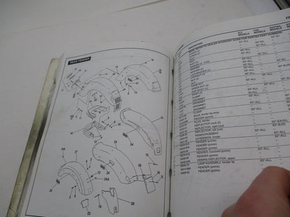 Harley Davidson Genuine Official Factory 1993 and 1994 Parts Catalog 99450-94A