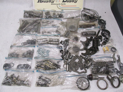 Huge 18+ Pound Mixed Harley Builders Machinist Lot Engine Transmission Parts #2