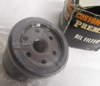 Custom Chrome Harley Davidson Premium Oil Filter Black 25-542