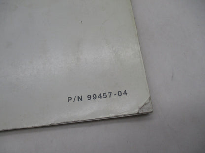 Harley Davidson Genuine Oficial Factory 2004 VRSC Parts Catalog 99457-04