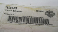 Harley Davidson Genuine NOS Exhaust Valve 18085-99